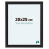 Fotolijst 20x25cm Zwart Houtnerf MDF Como