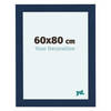 Fotolijst 60x80cm Donkerblauw Geveegd MDF Como