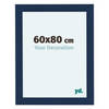 Fotolijst 60x80cm Donkerblauw Geveegd MDF Como