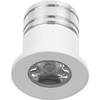 LED Veranda Spot Verlichting - Velvalux - 3W - Natuurlijk Wit 4000K - Inbouw - Rond - Mat Wit - Aluminium - Ø31mm
