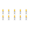 LED Lamp 10 Pack - Velvalux - G9 Fitting - Dimbaar - 3W - Helder/Koud Wit 6000K Vervangt 32W