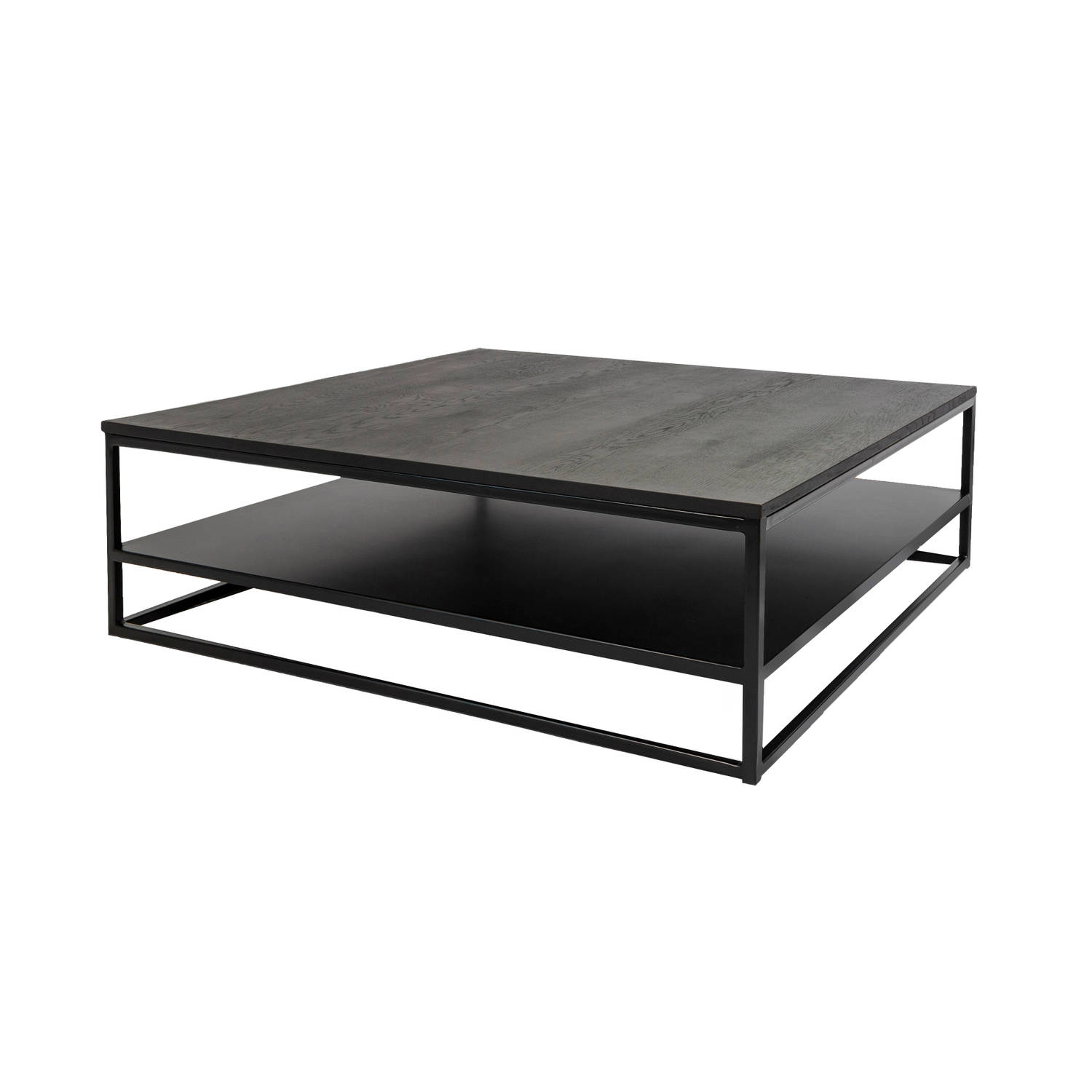 Giga Meubel GM Salontafel Josh 110x110x38cm Zwart Blokker