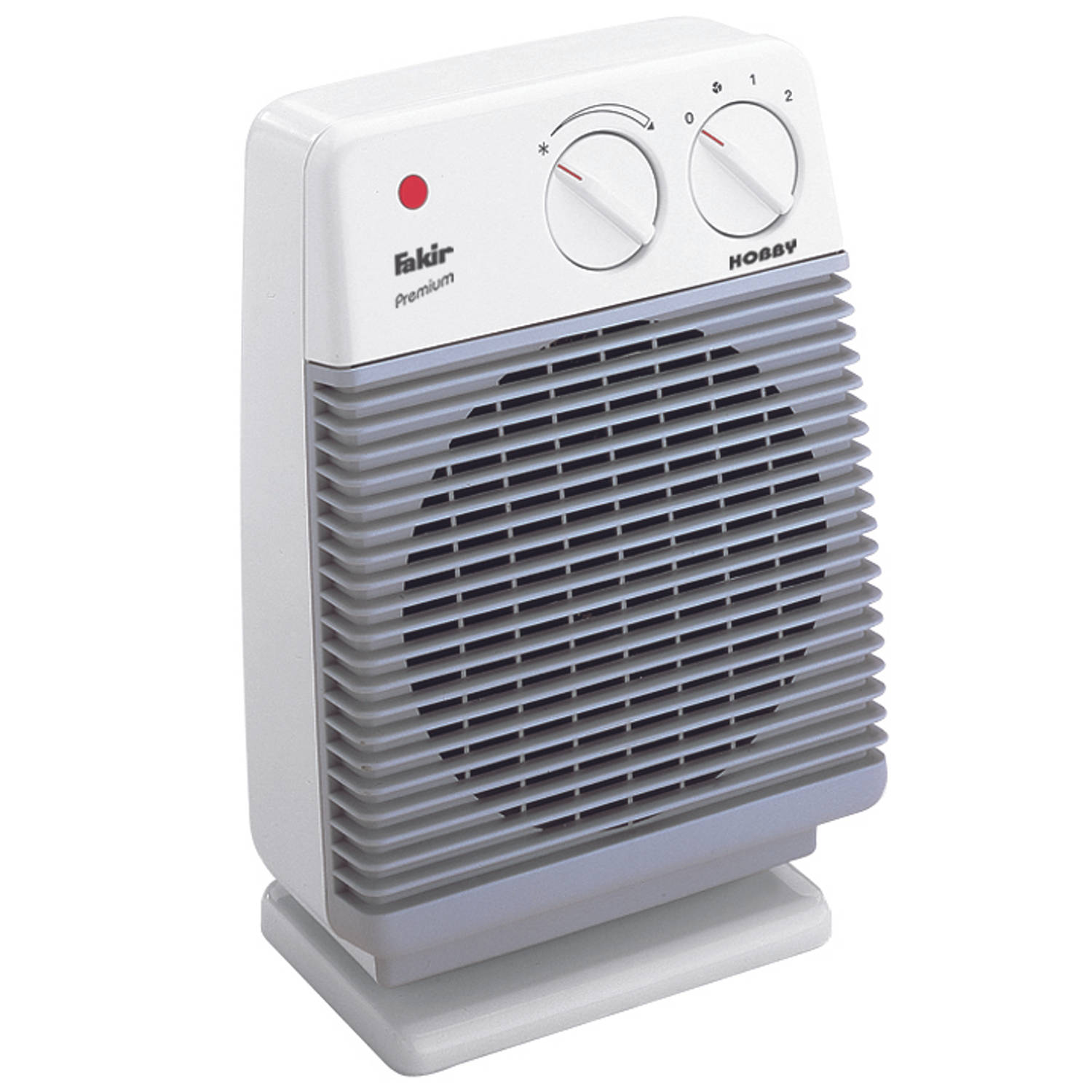Fakir Hobby HL 600 Elektrische Kachel Ventilator - Verwarming - Wit/Grijs