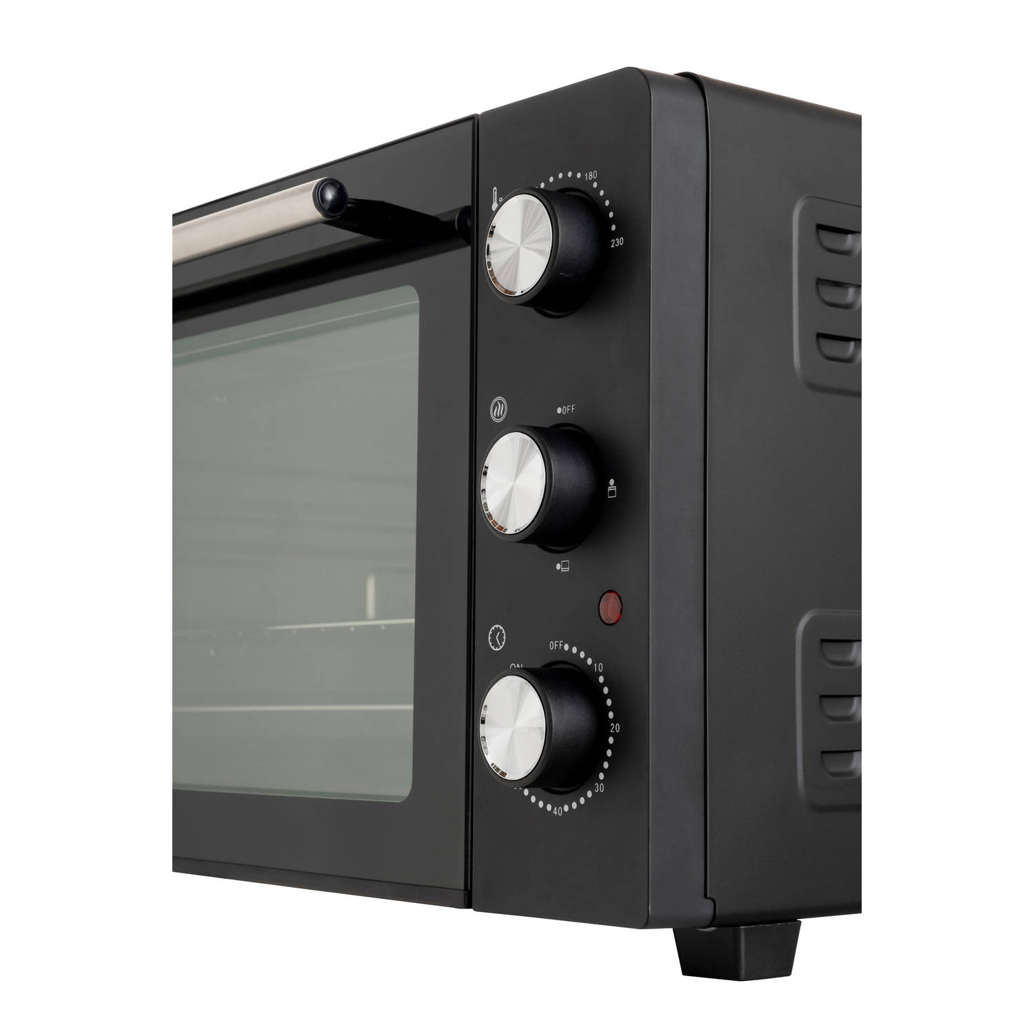 Oprichter Schuldenaar gisteren Deski Premium Elektrische Mini Oven - 30 Liter - RVS/Zwart | Blokker