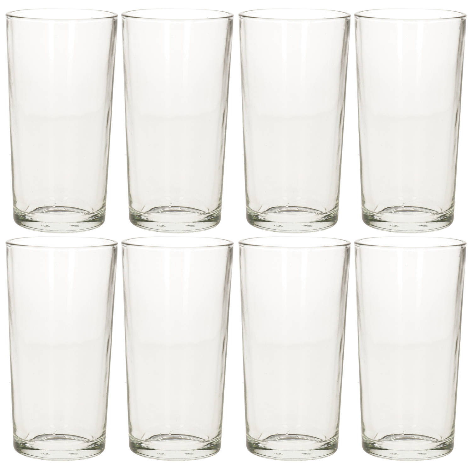 Excellent Houseware drink glazen - 8x stuks - 240ml Drinkglazen | Blokker
