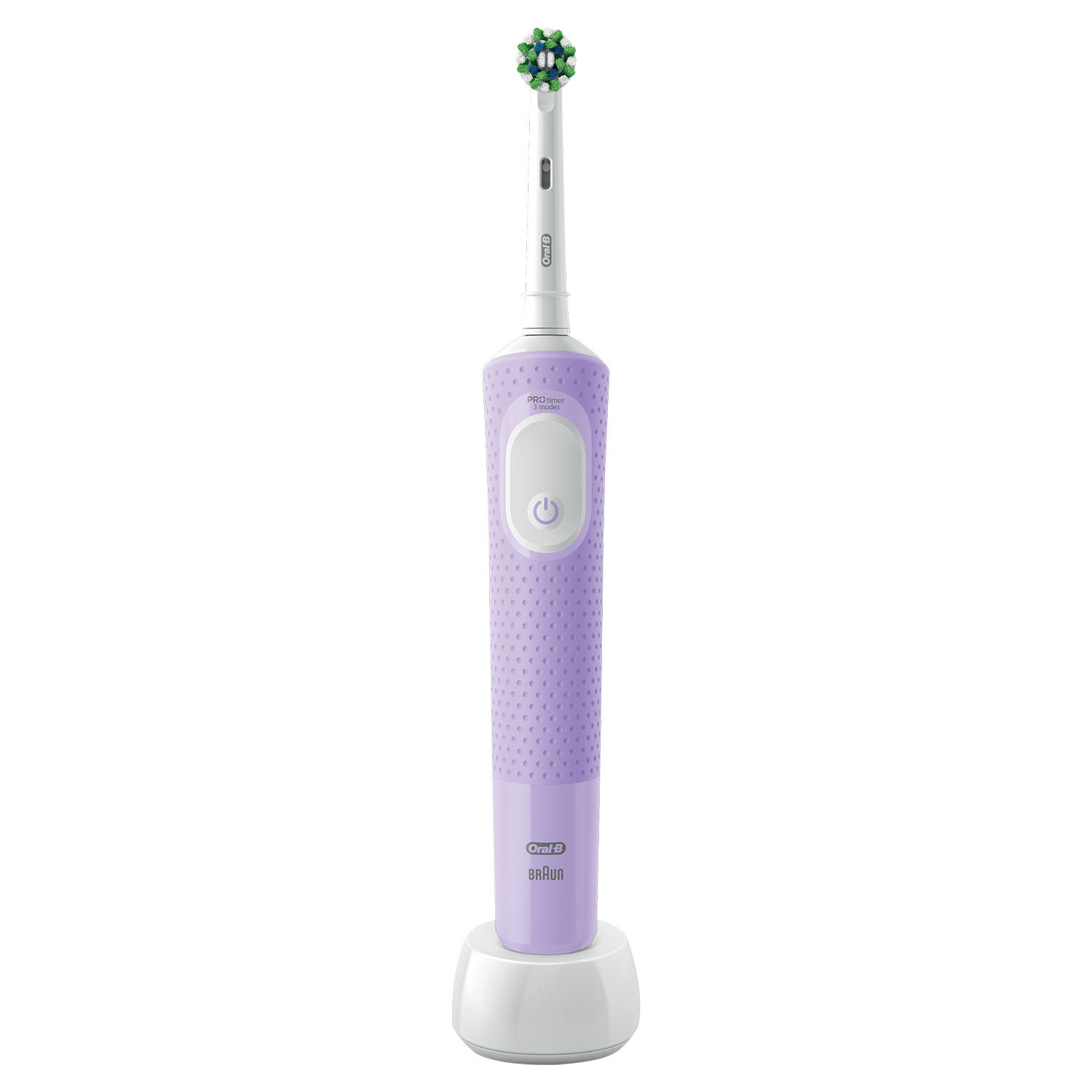 Onvergetelijk strottenhoofd stromen Oral-B elektrische tandenborstel Vitality Pro paars - 3 poetsstanden |  Blokker