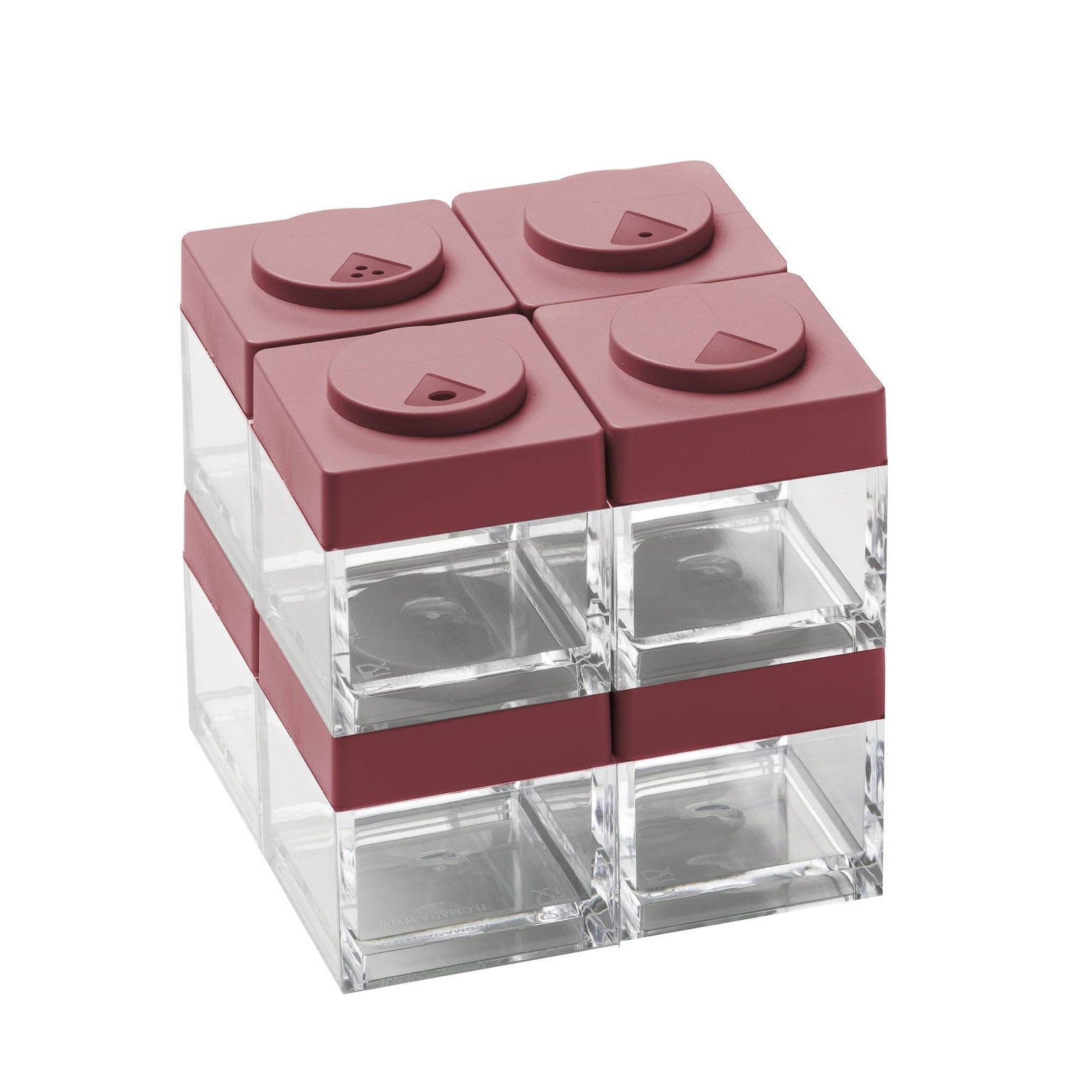 Brickstore Kruidenpotjes met Strooideksel Set van 8 Stuks