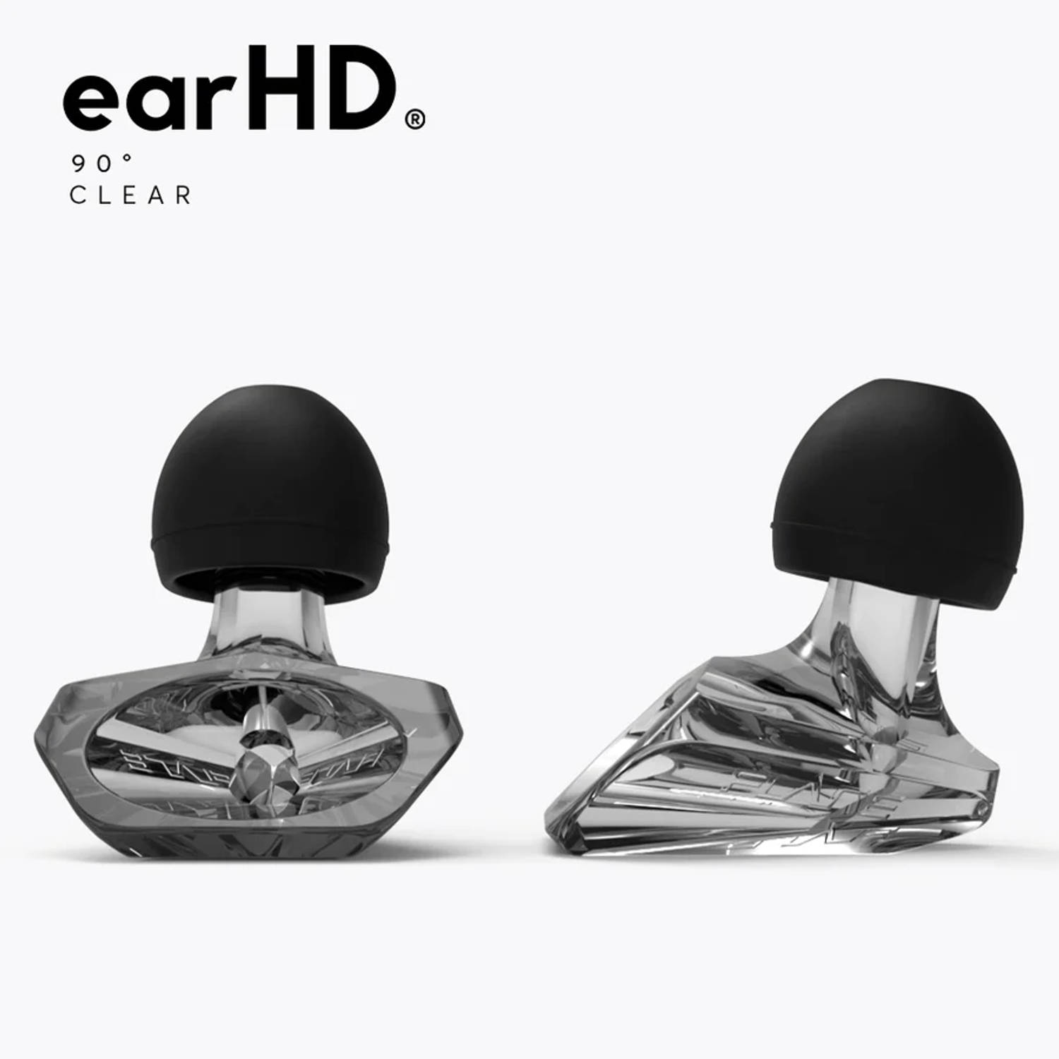 EARHD® 90 Transparant Flare Audio Upgrade je oren oordop Betere Focus verminderd stress