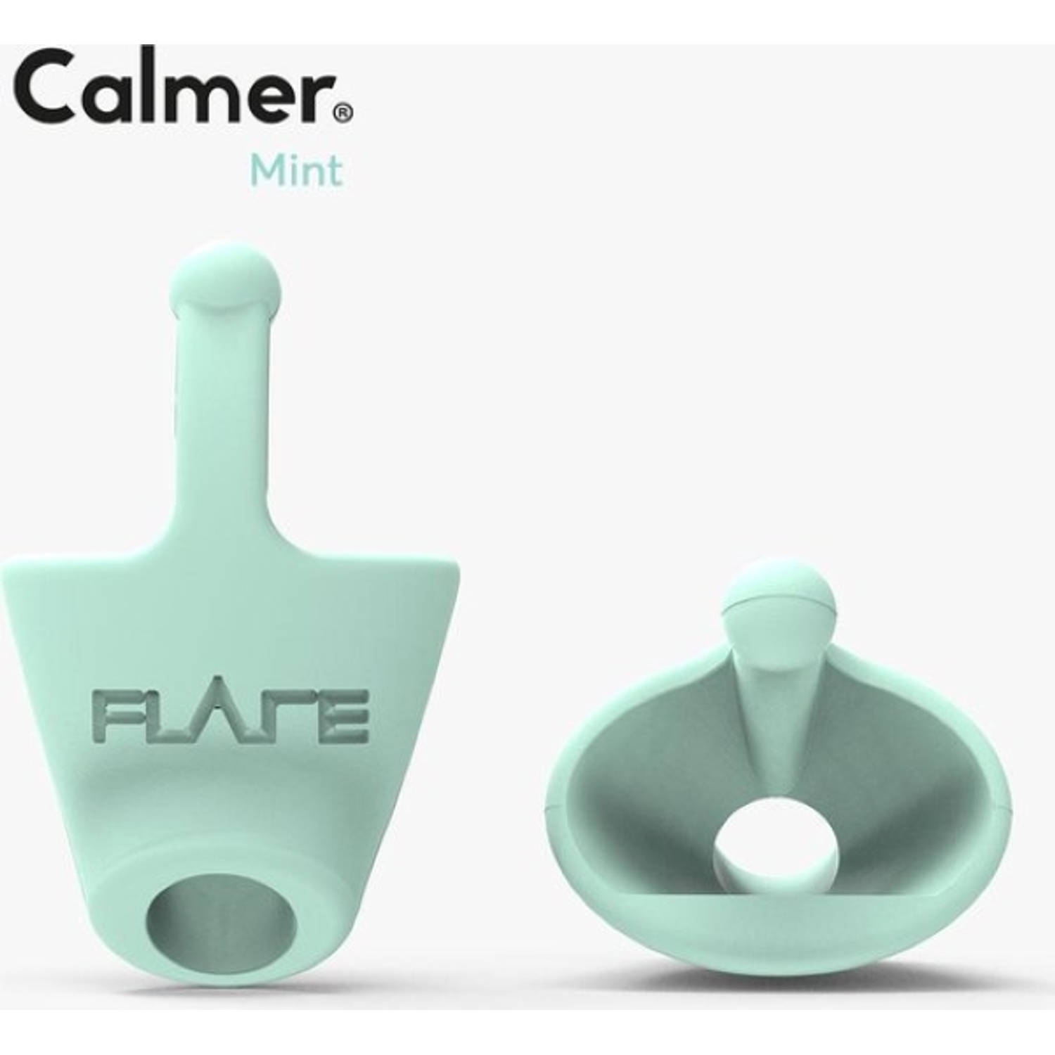 CALMER Mint Een klein oordopje dat stress vermindert verhoogt geluidskwaliteit Flare Audio