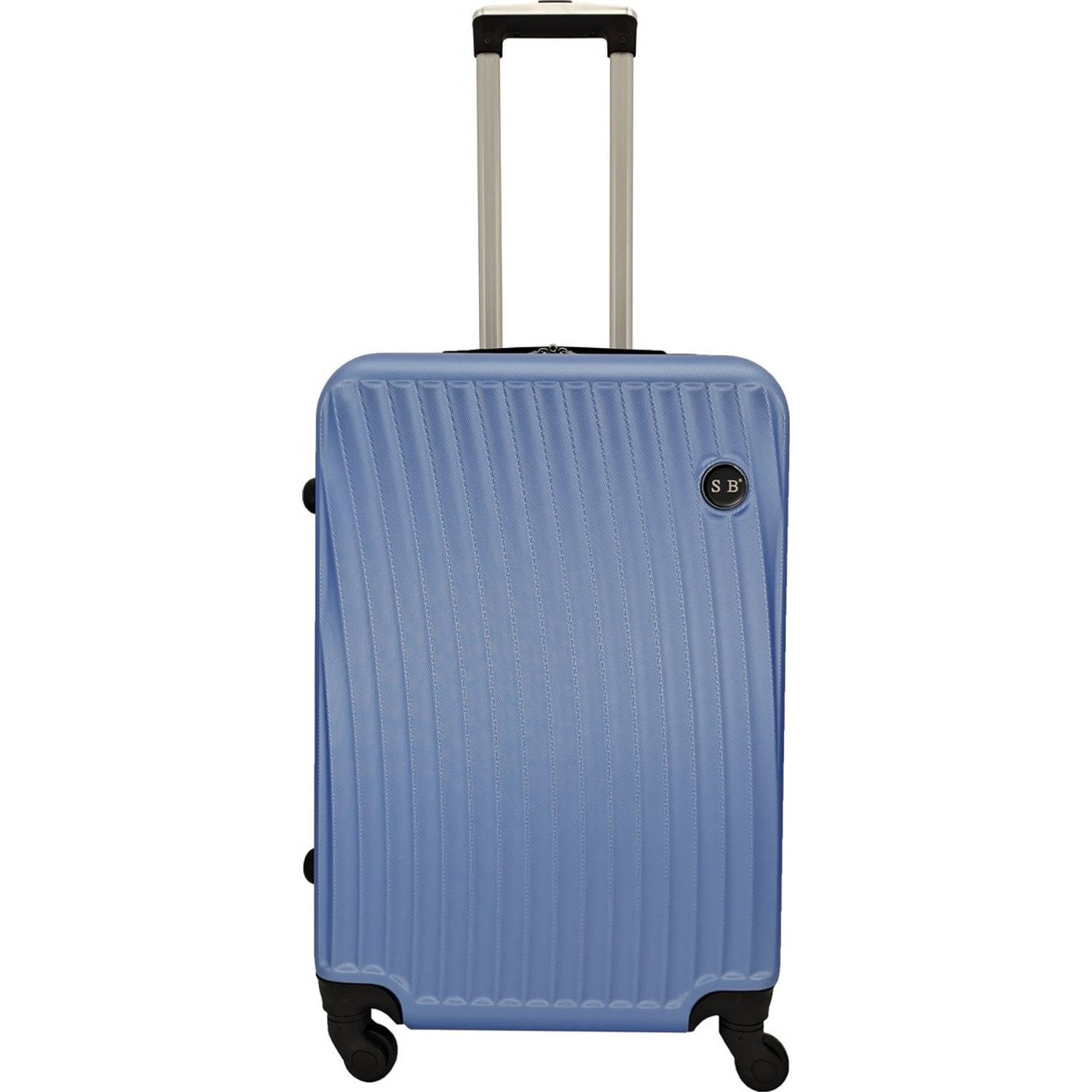 Sb Travelbags Medium Koffer - Lichtblauw