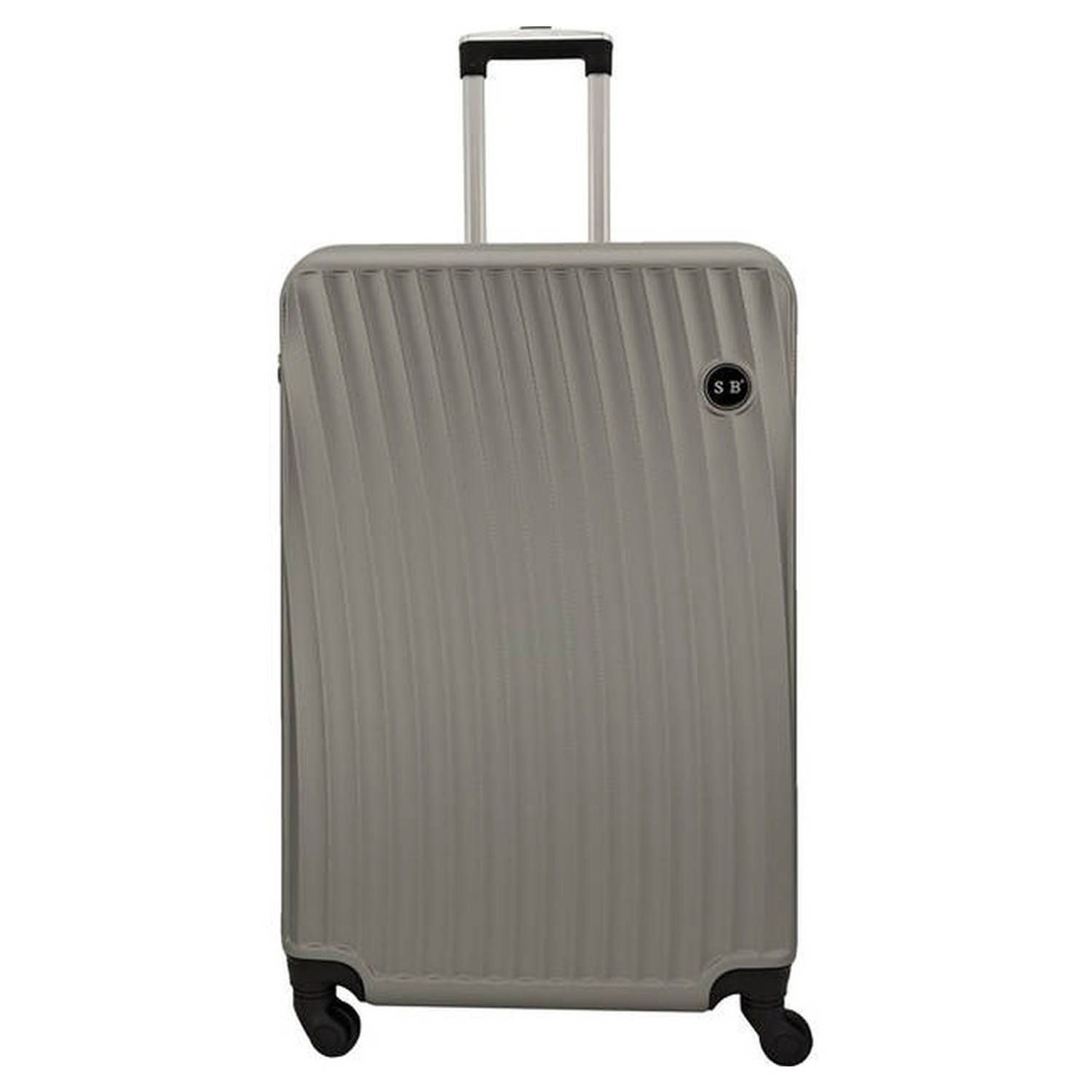 SB Travelbags Large Koffer - Lichtgrijs