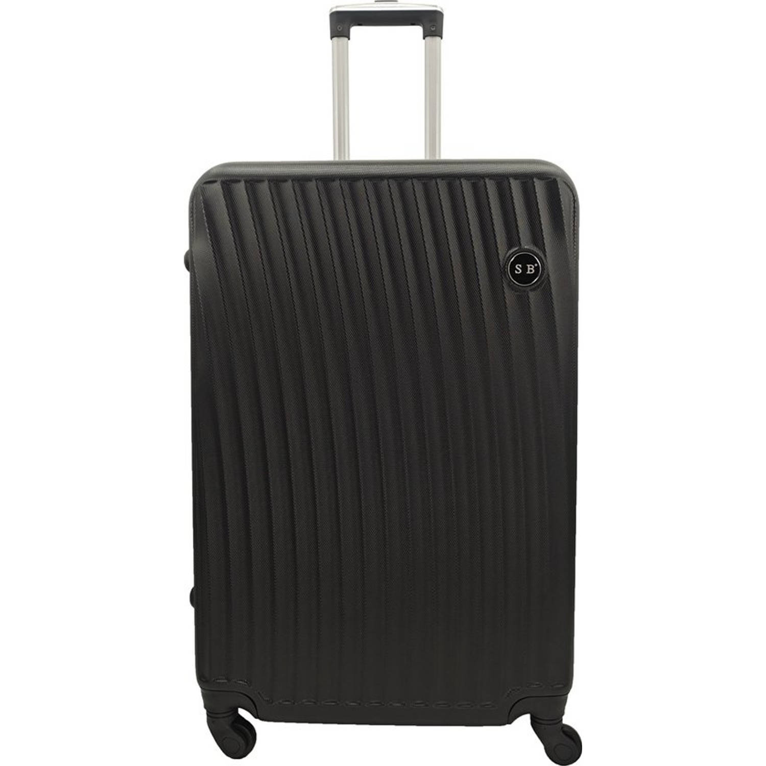 SB Travelbags Large Koffer - Zwart