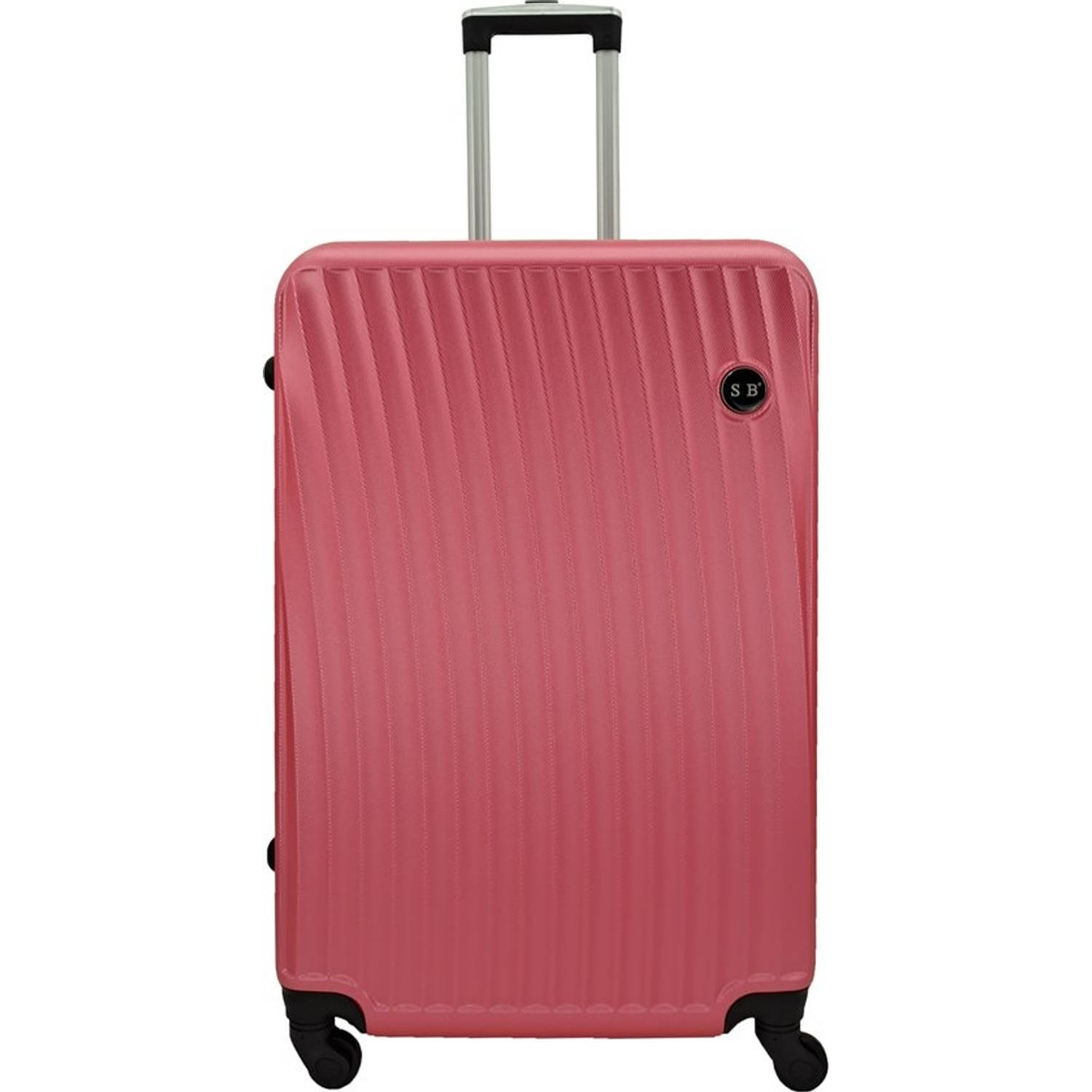 SB Travelbags Large Koffer - Roze