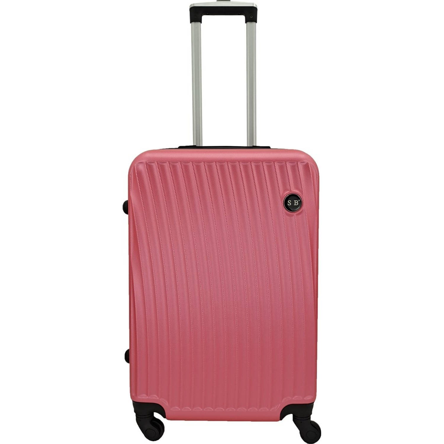 Burgerschap Vijfde Brein SB Travelbags Medium Koffer - Roze | Blokker