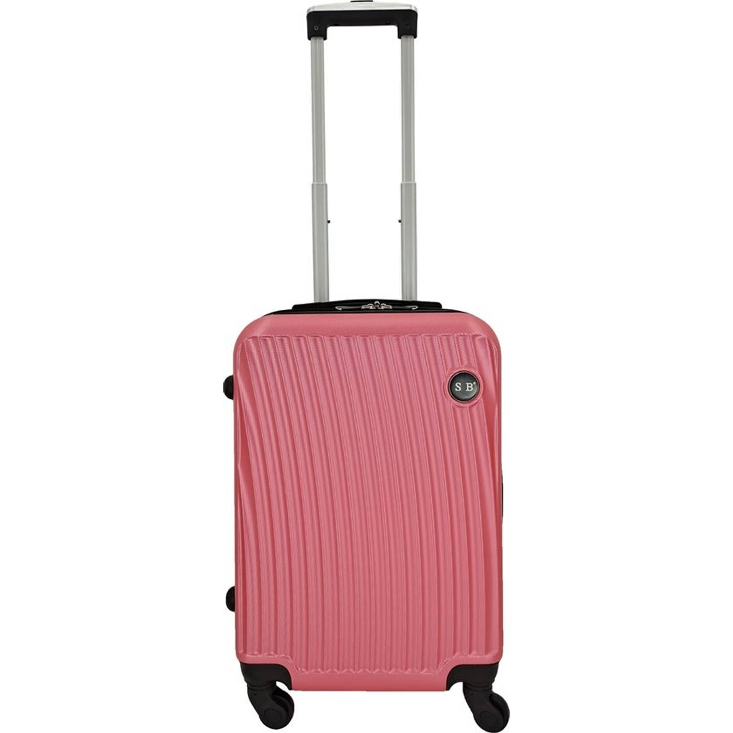Sb Travelbags Small Koffer Voor Handbagage - Roze