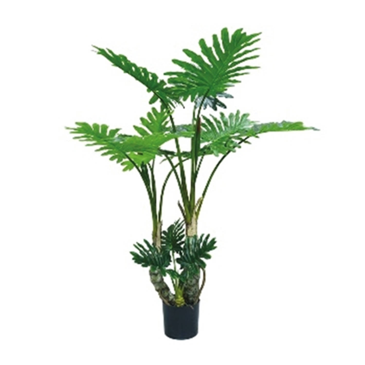 Kunstplant Philodendron 3-stam 160 Cm