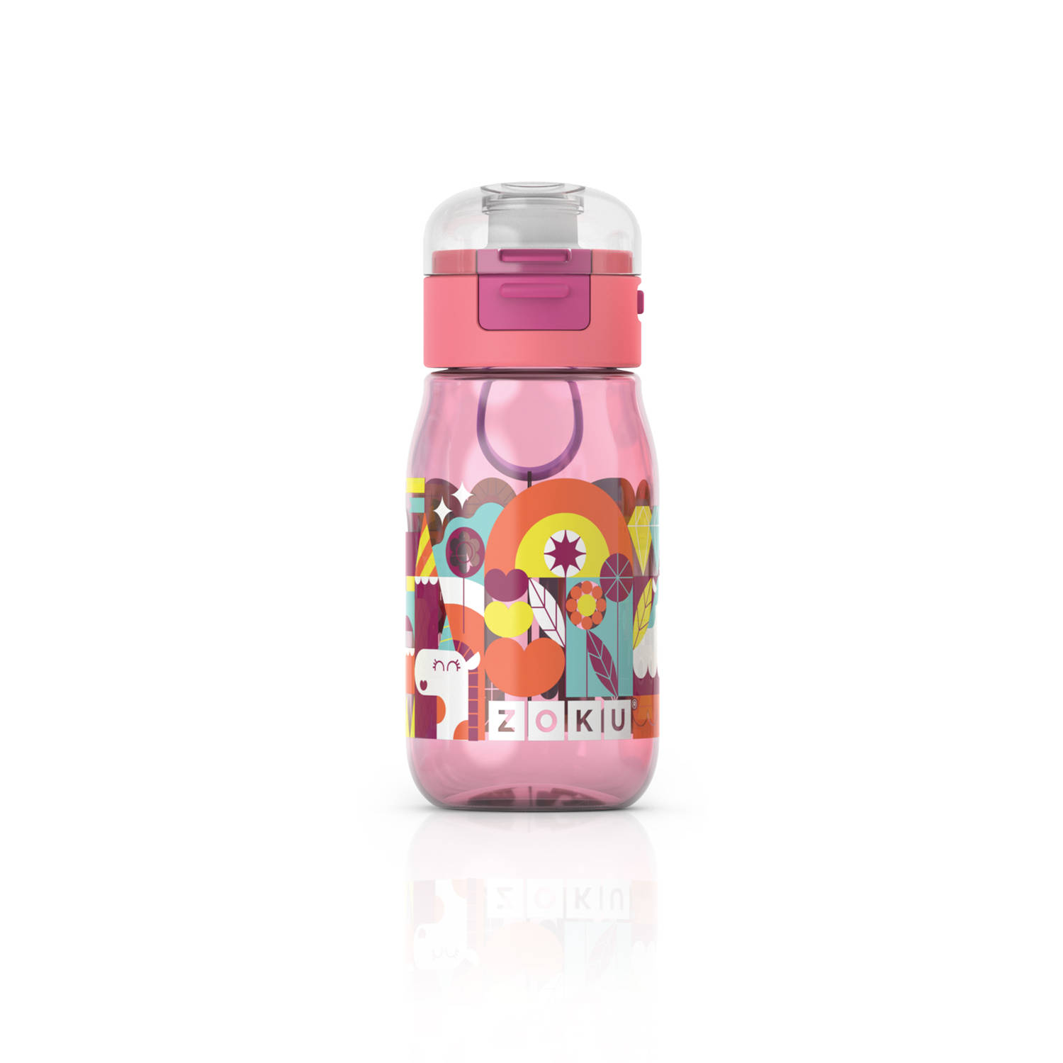 Zoku Drinkbeker Kids Flip 475 ml Forest