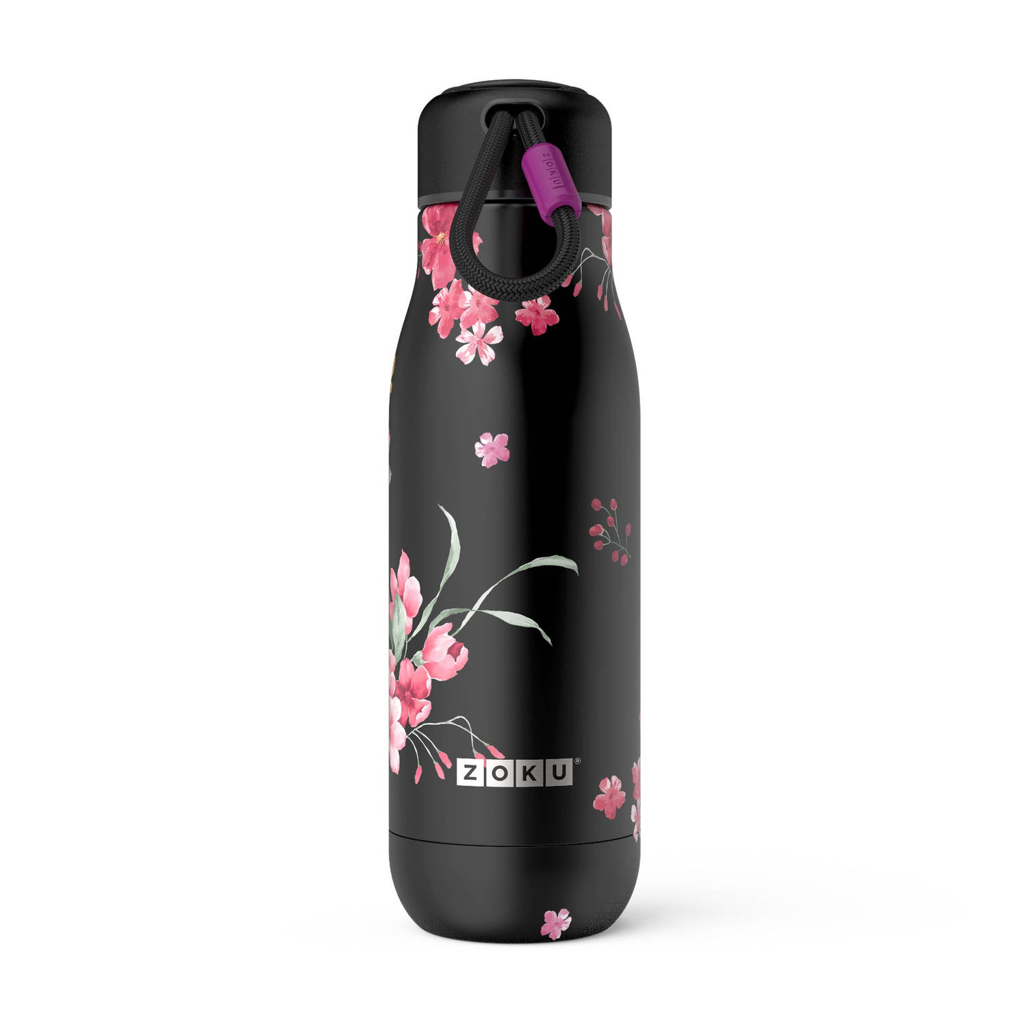 Zoku Thermosfles 500 ml Midnight Floral