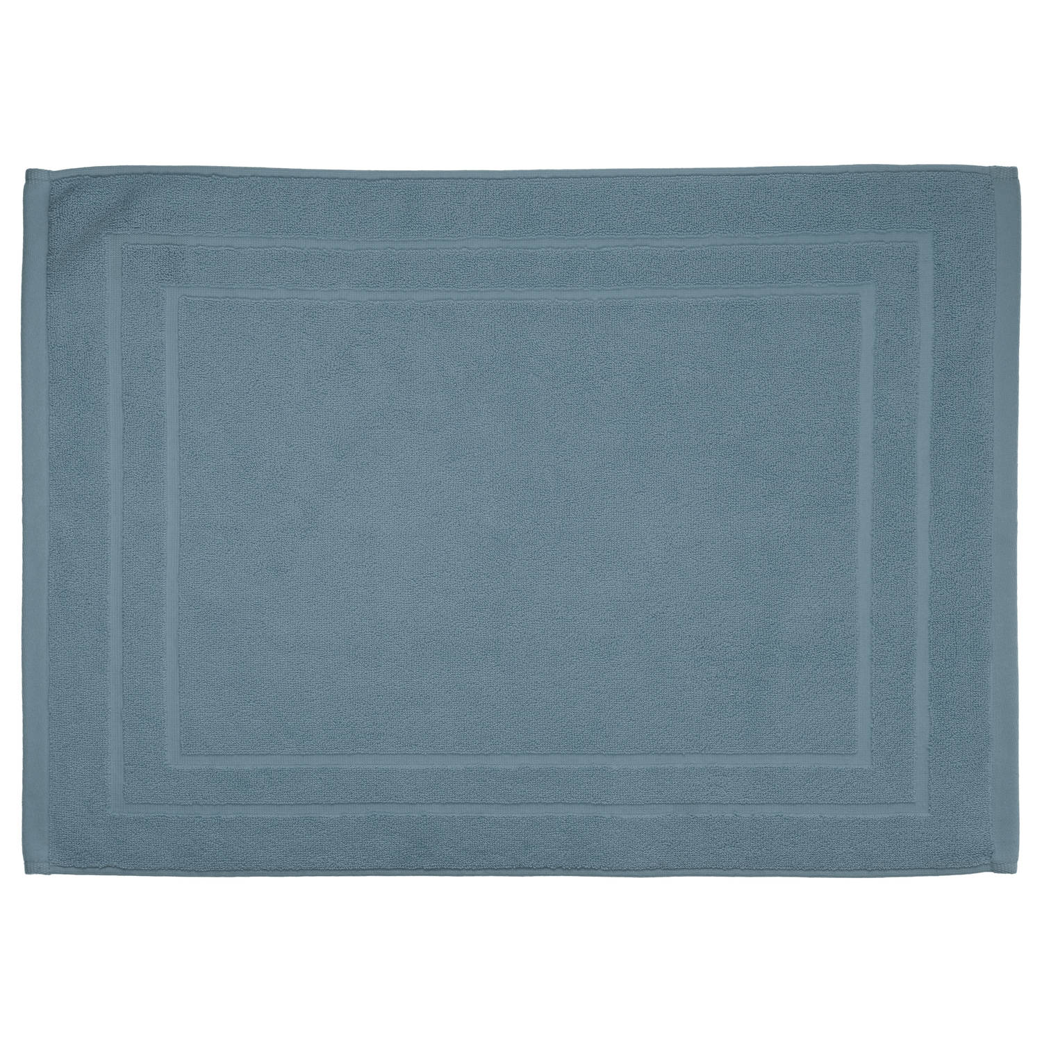 Schepsel Onzeker backup Badkamerkleed/badmat voor op de vloer blauw 50 x 70 cm - Badmatjes | Blokker