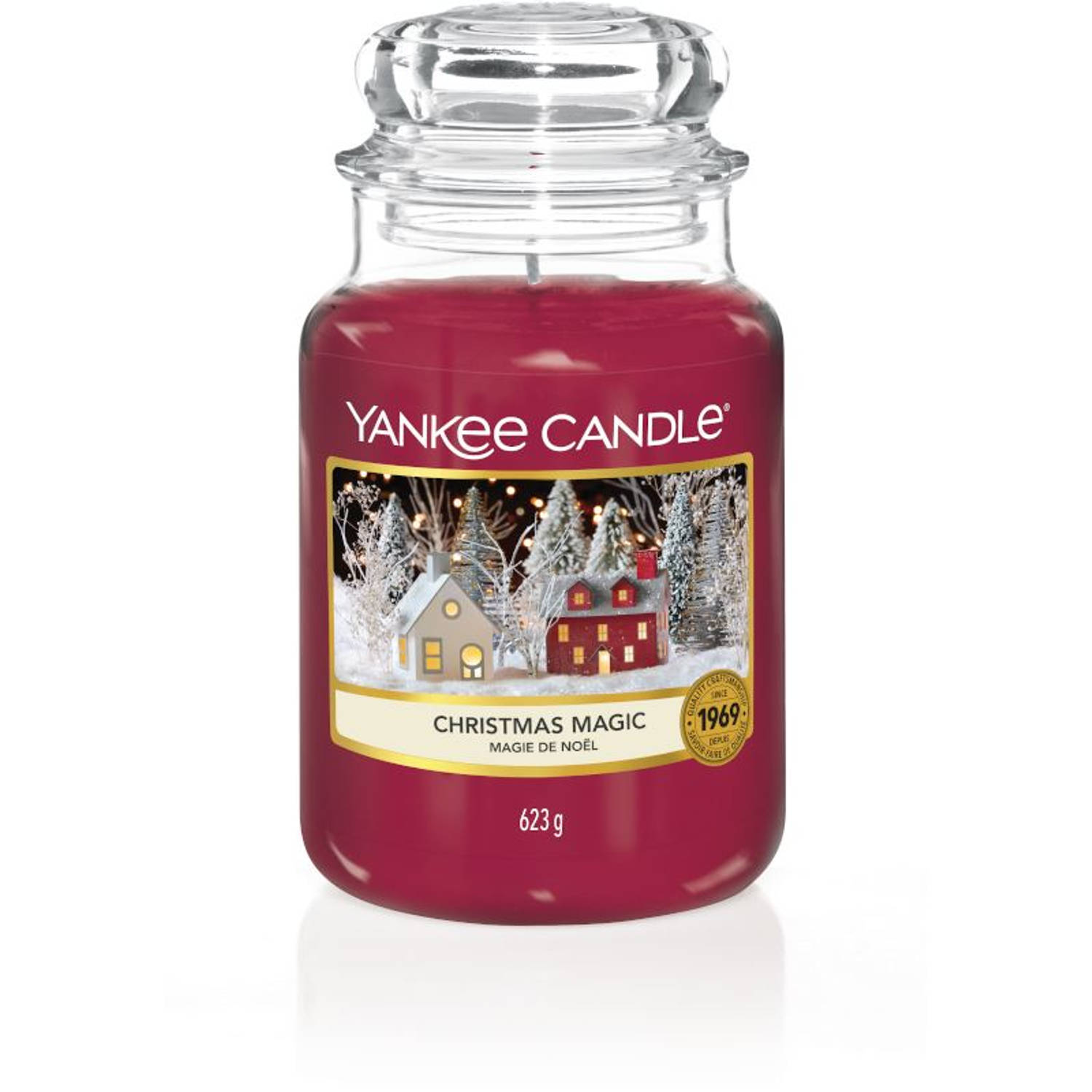 Yankee Candle - Christmas Magic geurkaars - Large Jar - Tot 150 branduren
