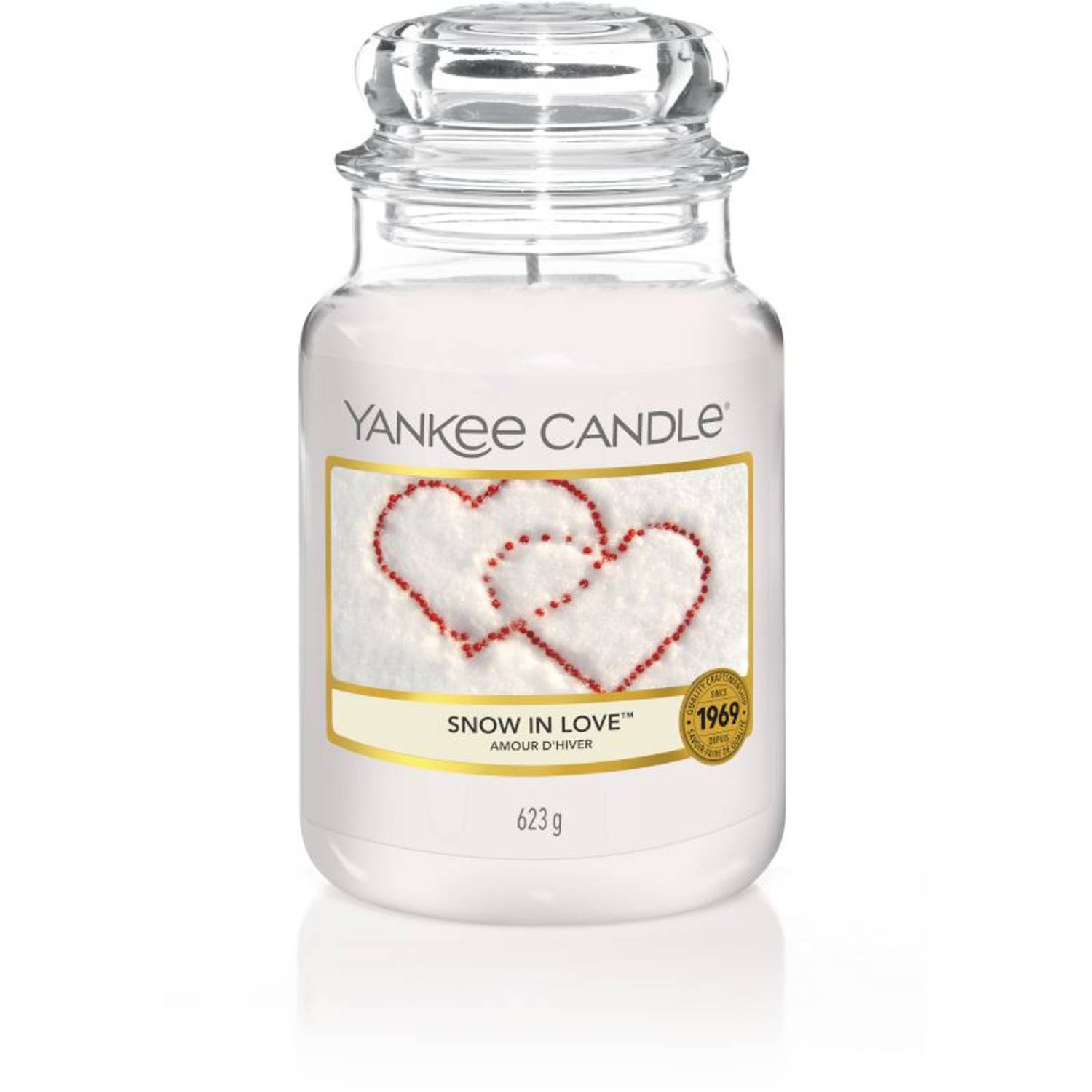 Yankee Candle - Snow In Love geurkaars - Large Jar - Tot 150 branduren
