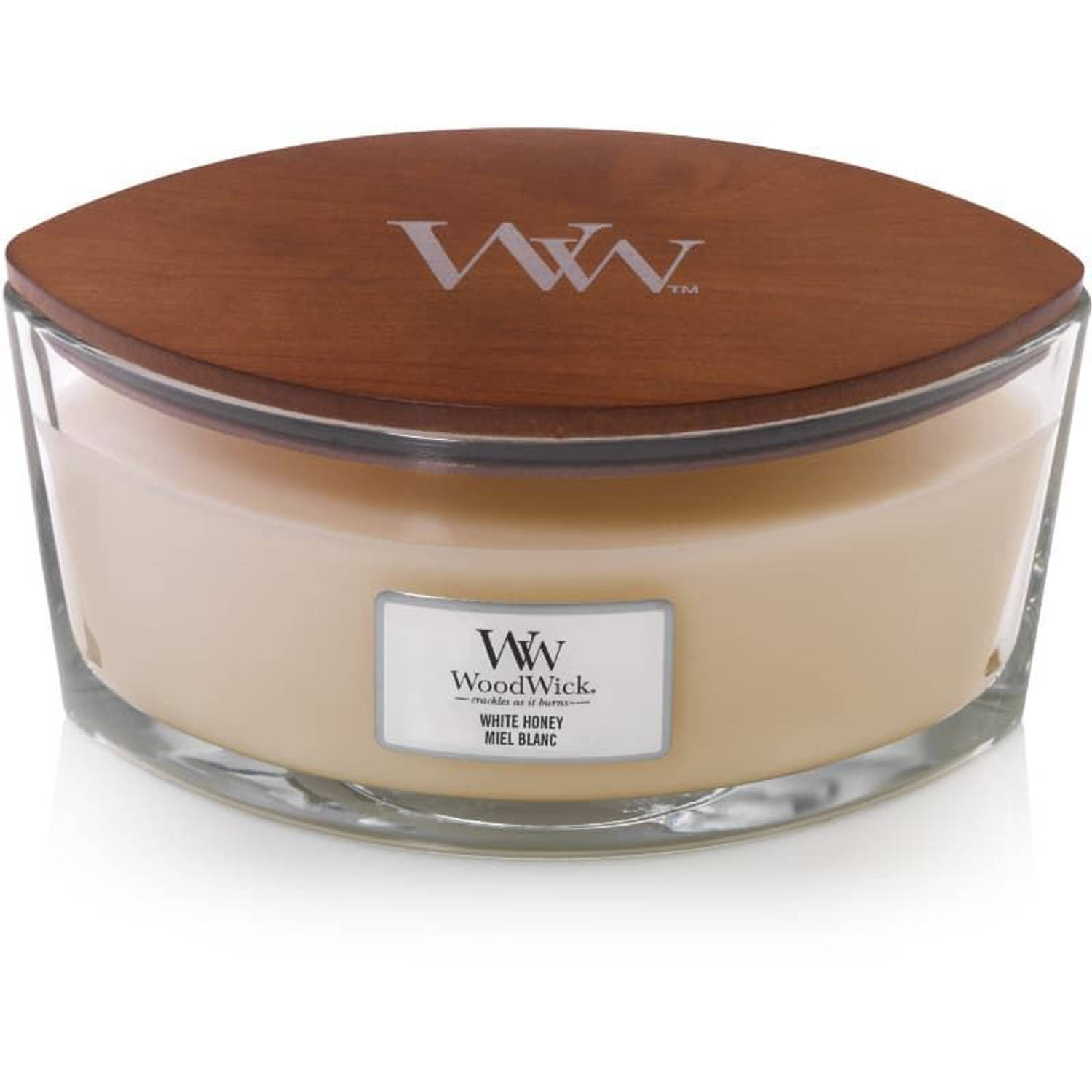 WoodWick Ellipse Candle White Honey