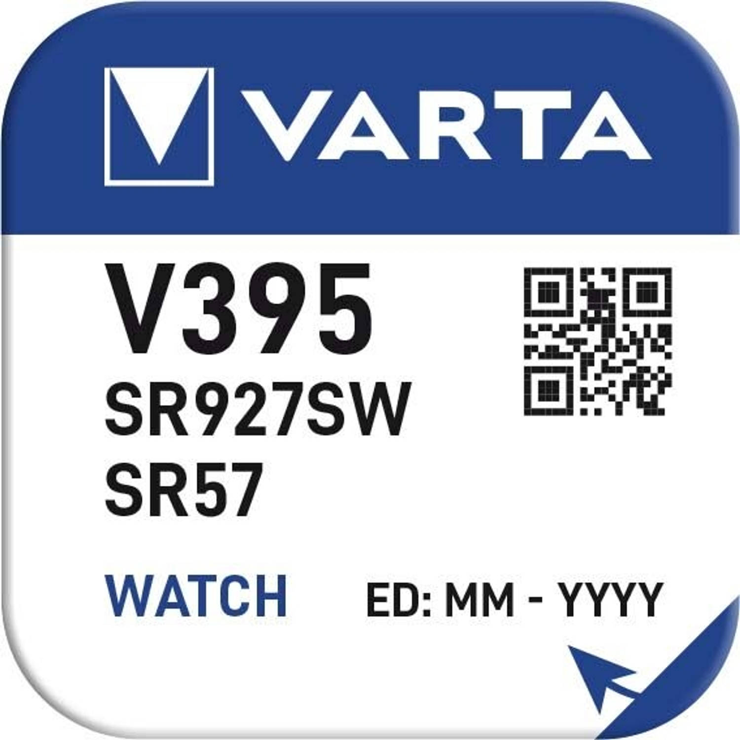 Horloge Batterij IEC code: SR927SW, SR57, V395.