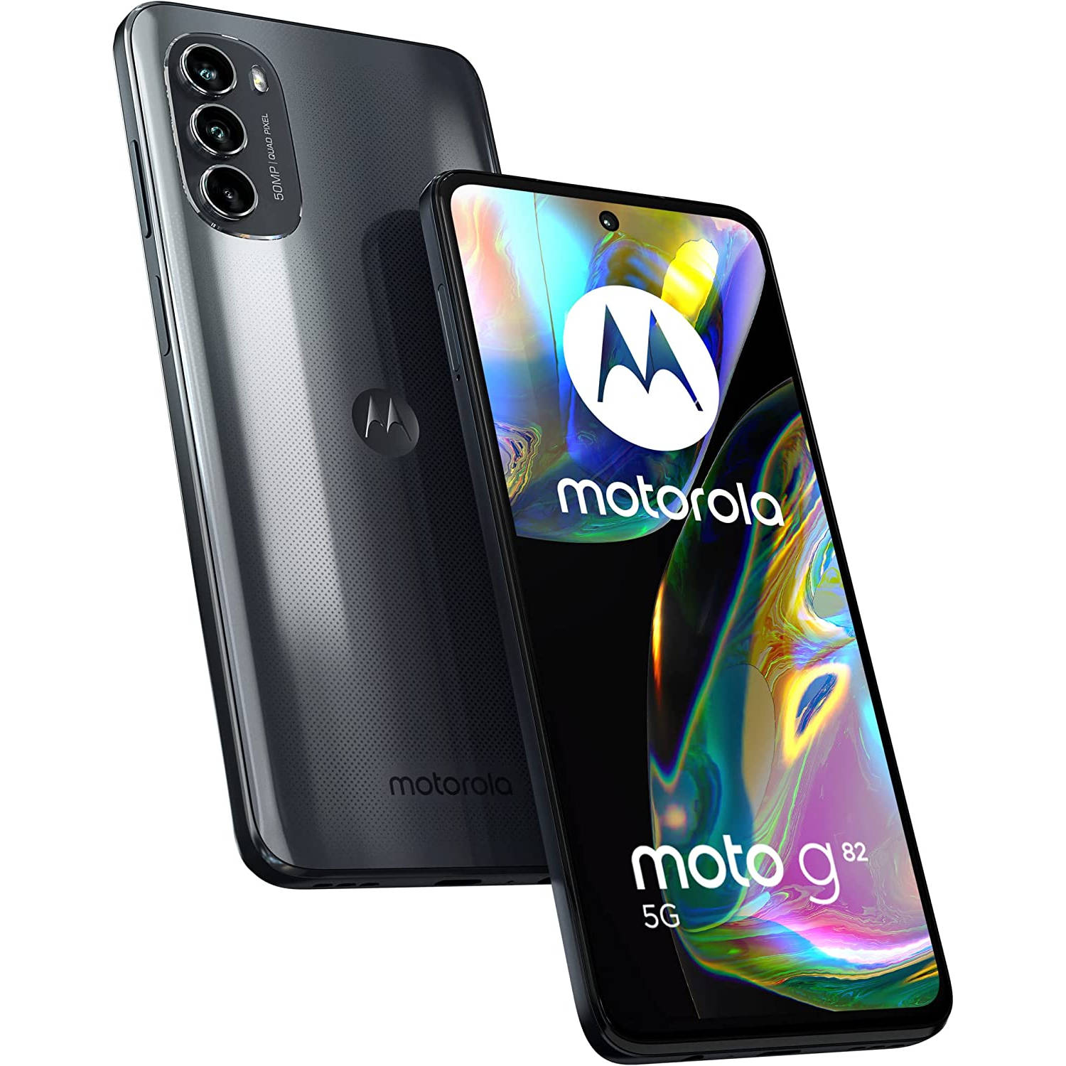 Motorola G82 5G smartphone 128 GB 16.8 cm (6.6 inch) Grijs Android 12 Dual-SIM