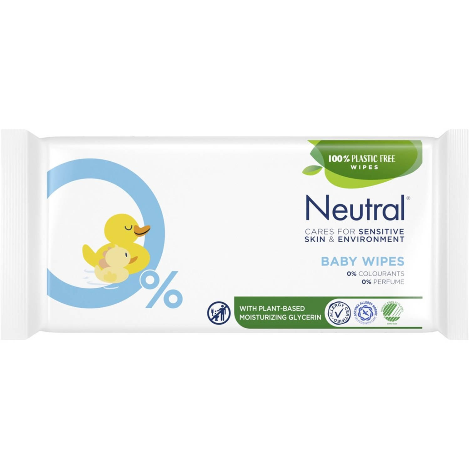 Neutral Baby Billendoekjes 1 X 52 Stuks 0% Parfum