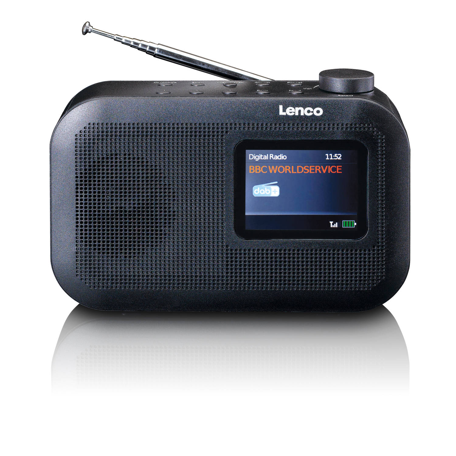 Lenco Digitale radio (dab+) PDR-026BK DAB+ Taschenradio