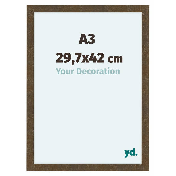 Fotolijst 29,7x42cm A3 Goud Antiek MDF Como