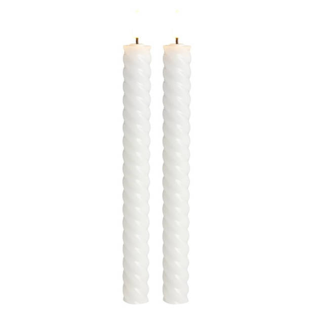 DAY Twister led kaarsen - Set van 2 - Warm licht