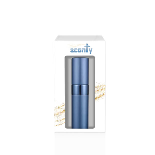 Scenty® - Luxe Parfum Verstuiver Navulbaar - Mini Parfum Flesje - Reisflesje - Blauw