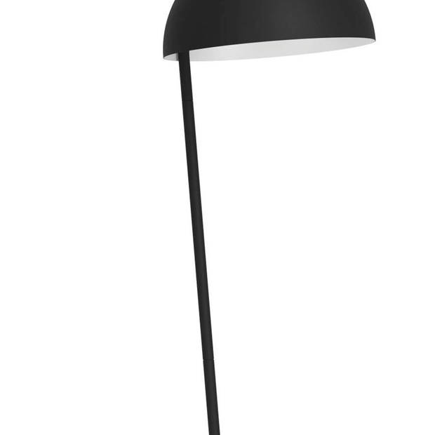 EGLO Aranzola Vloerlamp - E27 - 163,5 cm - Zwart/Wit