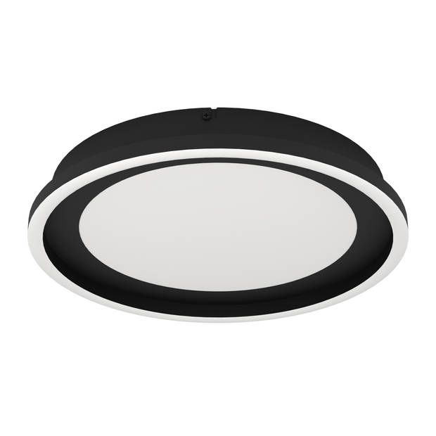 EGLO Calagrano Plafondlamp - LED - Ø 38 cm - Zwart/Wit - Dimbaar