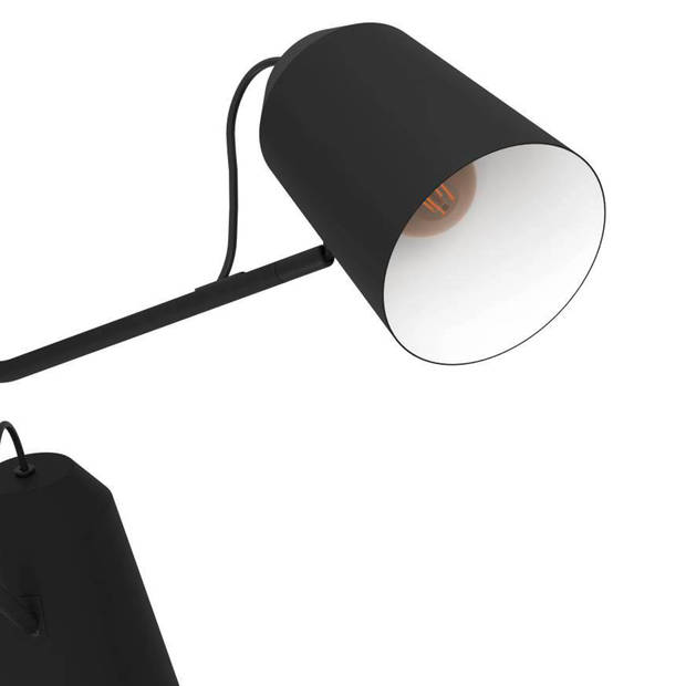 EGLO Loreto Plafondlamp - E27 - Ø 114,5 cm - Zwart/Wit