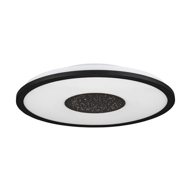 EGLO Marmorata Plafondlamp - LED - Ø 45 cm - Zwart/Wit