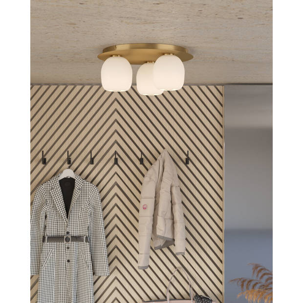 EGLO Manzanares Plafondlamp - E27 - Ø 45 cm - Wit