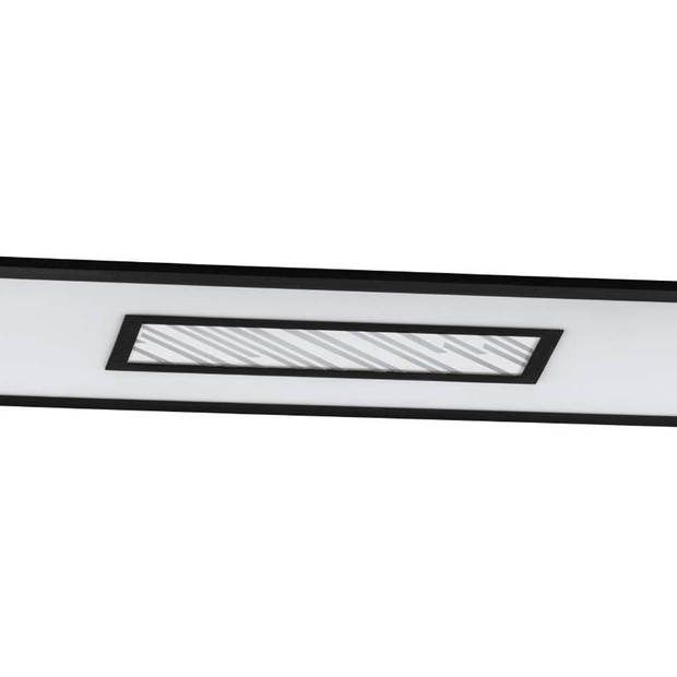 EGLO Bordonara Plafondlamp - LED - 119.5 cm - Zwart/Wit - Dimbaar