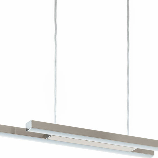 EGLO Fraioli-C Hanglamp - LED - 105,5 cm - Grijs/Wit - Dimbaar