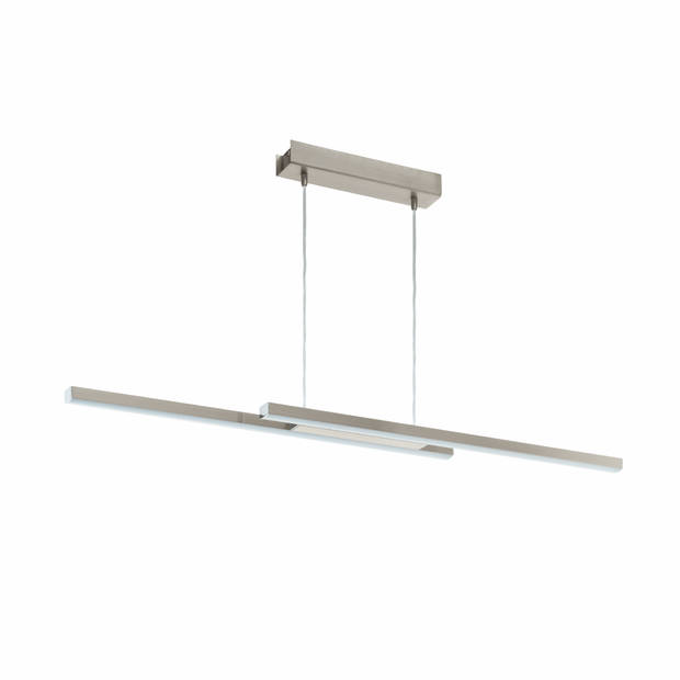 EGLO Fraioli-C Hanglamp - LED - 105,5 cm - Grijs/Wit - Dimbaar