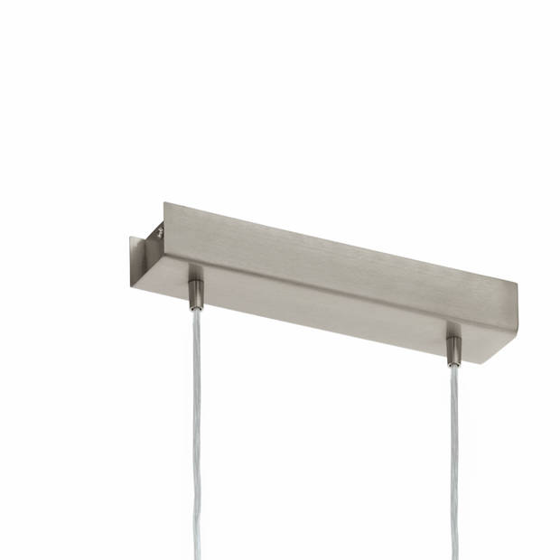 EGLO Fraioli-C Hanglamp - LED - 105,5 cm - Grijs/Wit - Dimbaar