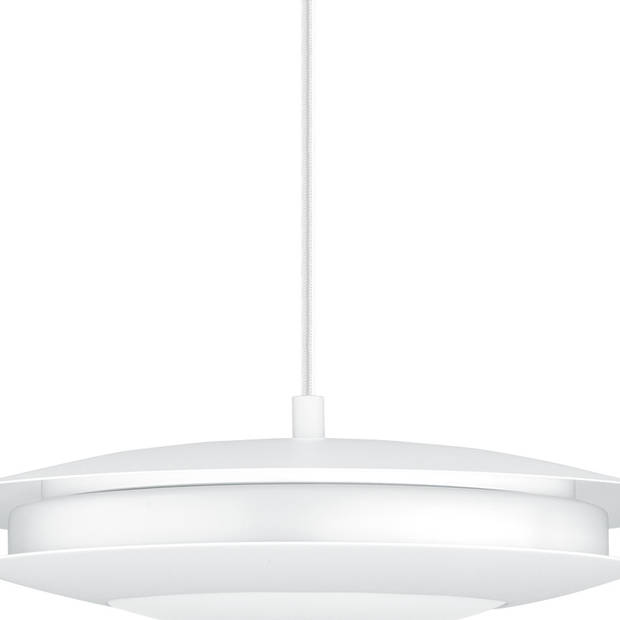 EGLO Moneva-C Hanglamp - LED - Ø 40,5 cm - Wit - Dimbaar