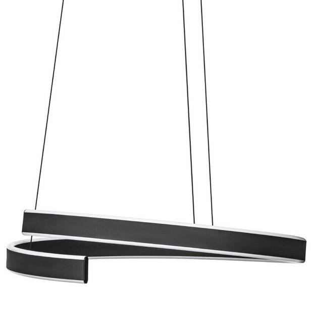 EGLO connect.z Andabaia-Z Smart Hanglamp - Ø 60 cm - Zwart/Wit 