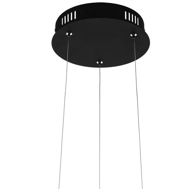 EGLO Corredera Hanglamp - LED - Ø 50 cm - Zwart/Wit