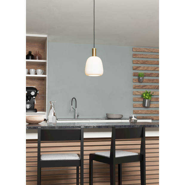 EGLO Manzanares Hanglamp - E27 - Ø 22,5 cm - Wit