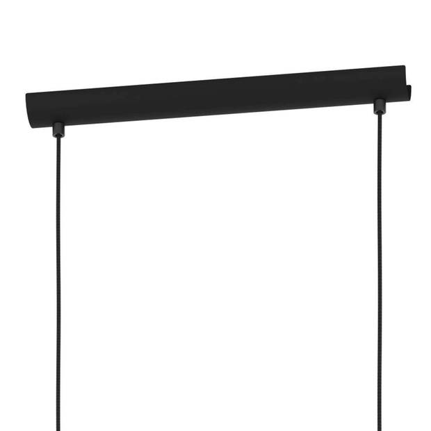 EGLO Lurone Hanglamp - E27 - 100 cm - Zwart/Koper