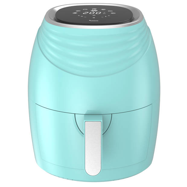 TurboTronic AF11D Digitale Airfryer - Heteluchtfriteuse - 3.5L - Turquoise