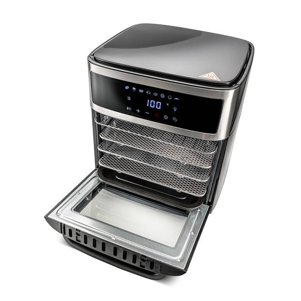 TZS First Austria 5053-5 Heteluchtfriteuse - Airfryer XXL - 13L - Zwart