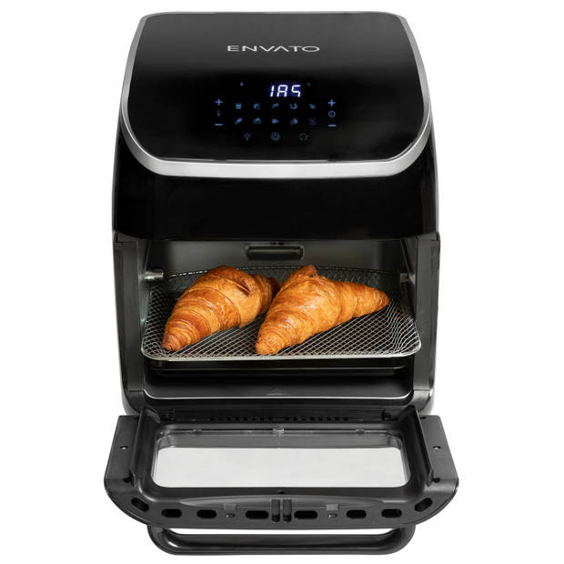 Envato AF001 XL Airfryer - Heteluchtfriteuse - 12 Liter - Zwart